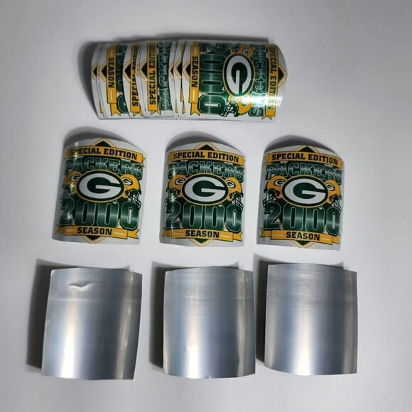 Special Edition Packers 2000 Seasons NFL Team Logo Green Aluminum Sign Lots - Picture 1 of 7